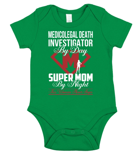 Medicolegal Death Investigator Short Sleeve Baby One-Piece