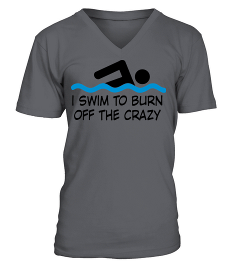 swimming Men's V-Neck T-shirt
