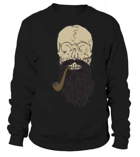 Smoking Skull Women's Sweatshirt