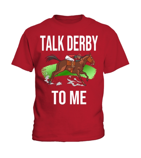 Horse Racing Drinking Derby Barrel Racing Kids T-Shirt