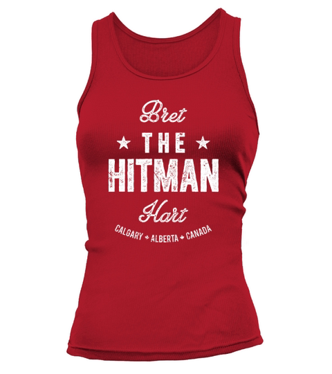Bret The Hitman Hart Vintage Fight Type Women's Tank Top