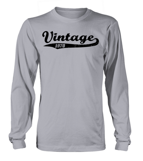 Vintage 1970 Men's Long Sleeve