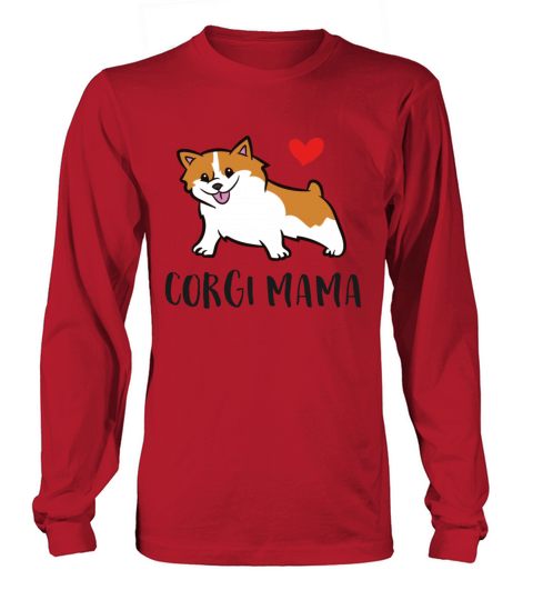 Corgi Mama Cute Welsh Corgi Women's Long Sleeve