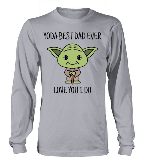 yoda best dad ever Women's Long Sleeve