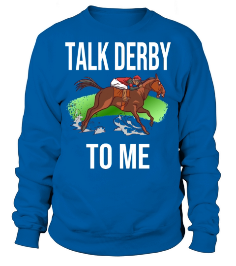 Horse Racing Drinking Derby Barrel Racing Men's Sweatshirt