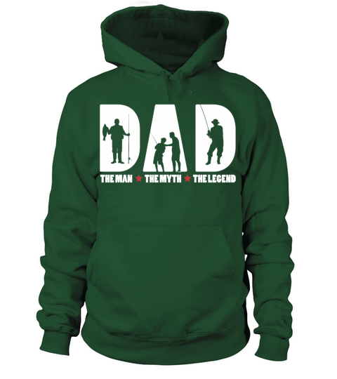 Dad The Man The Myth The Fishing Legend Gift for F Women's Hoodie