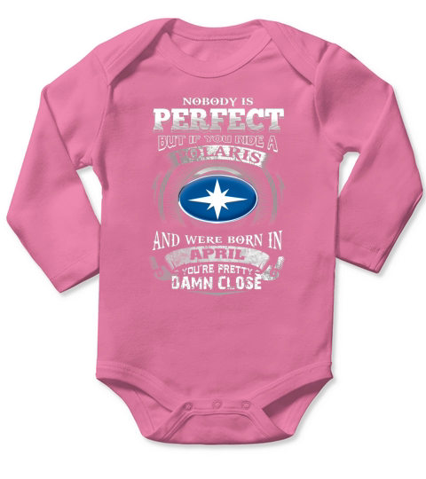 RIDE A POLARIS APRIL Long Sleeve Baby One-Piece