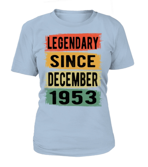 Birthday Retro Legendary December 1953 Women's T-Shirt