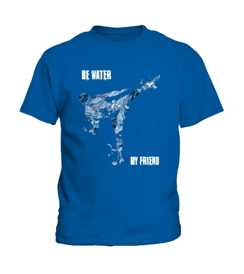 Be Water My Friend Frontside Kids T-Shirt