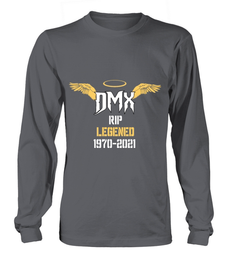 DMX Tribute T-shirt Angel Legend Rest in Peace Women's Long Sleeve