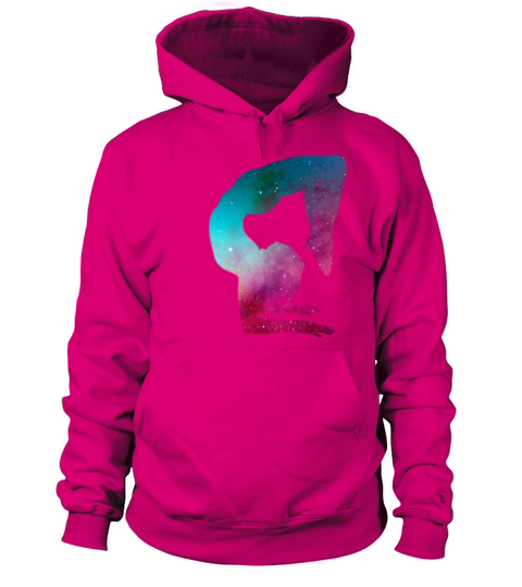 Multicolor Galaxy Space Gymnastics Handstand Yoga Men's Hoodie