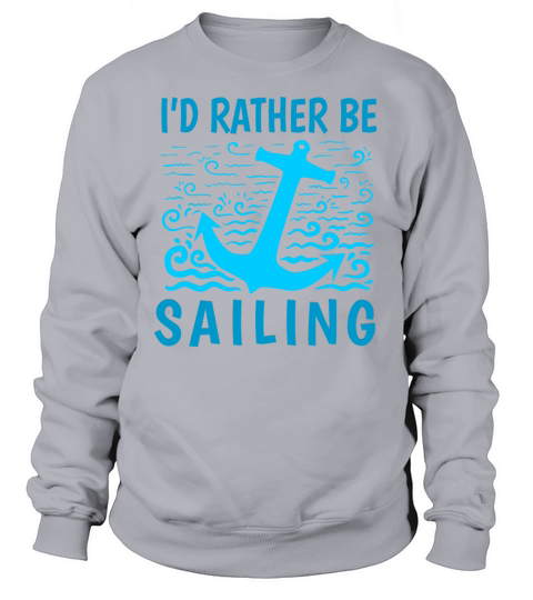anchor sailing sunset sailor gift present Women's Sweatshirt