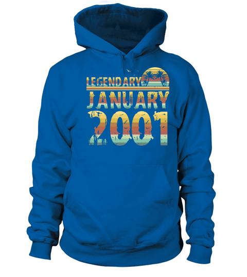 January 2001 20th birthday gift Women's Hoodie
