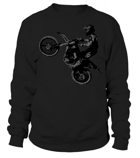 Dirt Bike Racer Men's Sweatshirt