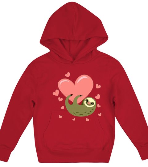 Sloth Best Gift Ever Kids Hoodie