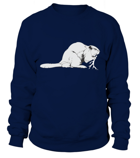 Bever funny animal Sweatshirt Unisex