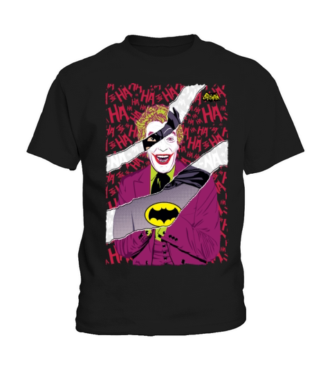 DC Comics Batman Retro Villain Joker Mash Up Kids T-Shirt