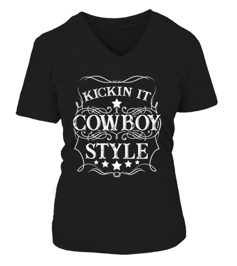 Line Dancing Gift I Country Western Line Dancer Women's V-Neck T-shirt