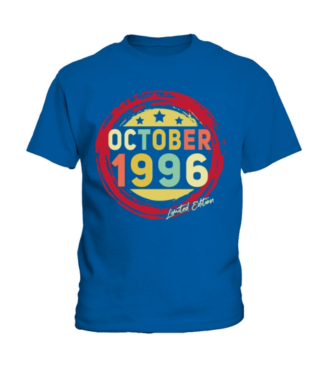 Vintage October 1996 Limited Kids T-Shirt
