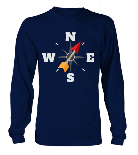 Arrow NESW Navigator Arrow Outdoor Gift Idea Women's Long Sleeve