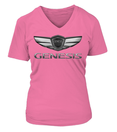 Hyundai Genesis V-neck T-Shirt Woman