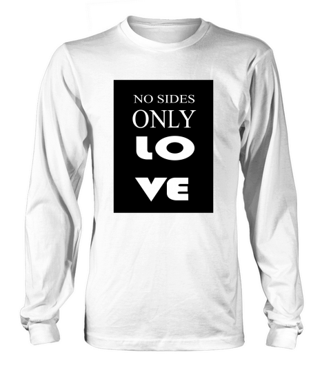 No sides ONLY LOVE LGBT Women's Long Sleeve