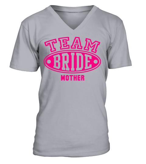 TEAM BRIDE - MOTHER Men's V-Neck T-shirt