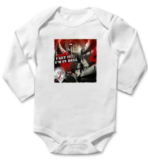 Anime Naruto Obito Uchiha X Rin HELLNaruto collection Long Sleeve Baby One-Piece