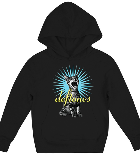 Deftones Band Adrenaline Cat Kids Hoodie