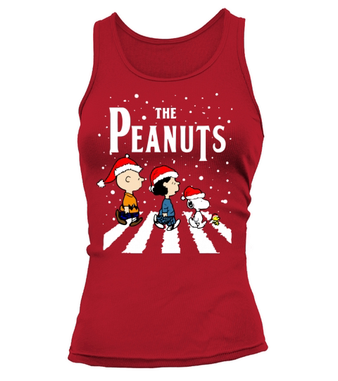 The Peanuts Abbey Road Christmas Snoopy Tank top Woman