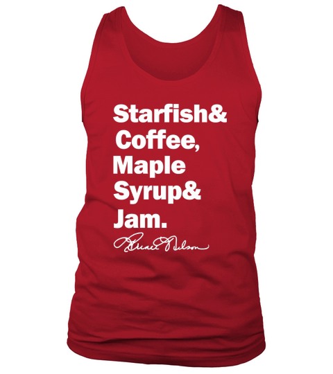 Prince starfish coffee maple syrup and jam Tank Top Unisex