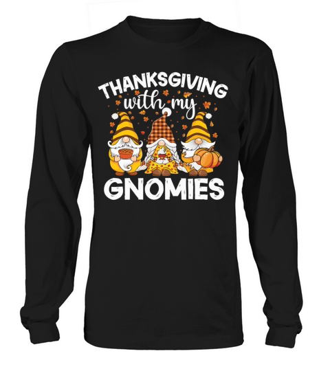 Three Cute Gnomes With Pumpkin Spice Fall Yall Women's Long Sleeve