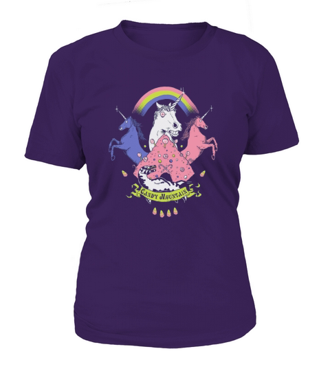 Candy mountain unicorn tee LGBT Women's T-Shirt