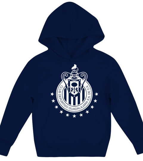 Chivas Rayadas Guadalajara Mexico Soccer FMF Socce T-Shirt Kids Hoodie
