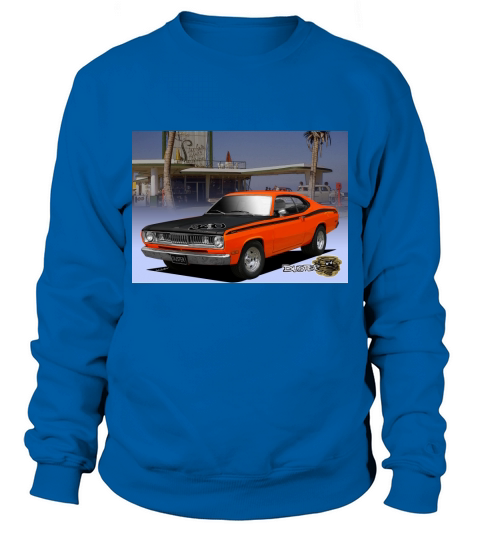 1970 74 duster poster orange 3 Sweatshirt Unisex