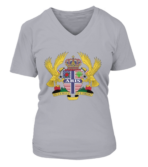 Aris Family Crest For American People - Aris Family T-Shirt, Hoodie, Sweatshirt V-neck T-Shirt Woman