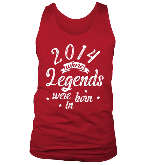 2014 Volume Of Legends Vintage Birthday Men's Tank Top