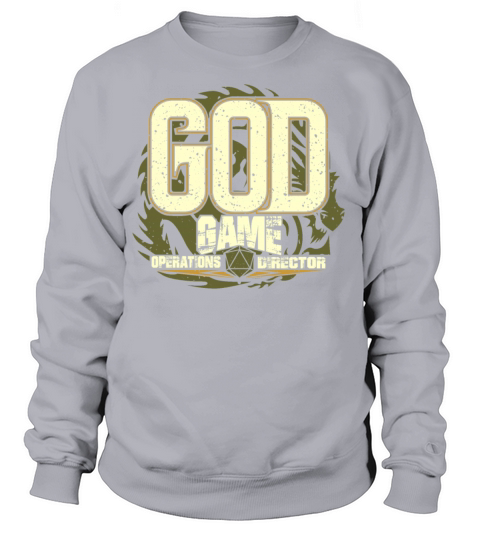 GOD - Game Operations Director Funny Roleplaying Women's Sweatshirt
