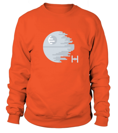 Death Star Simple Abstract Illustration Women's Sweatshirt