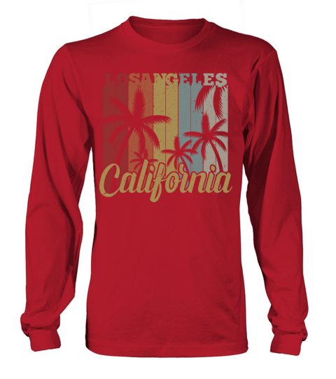 Los Angeles California Palm Holiday Beach freetime Women's Long Sleeve