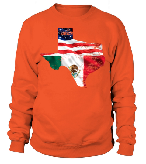 Usa Mexico Flag Texas - Mexican American Patriot Women's Sweatshirt