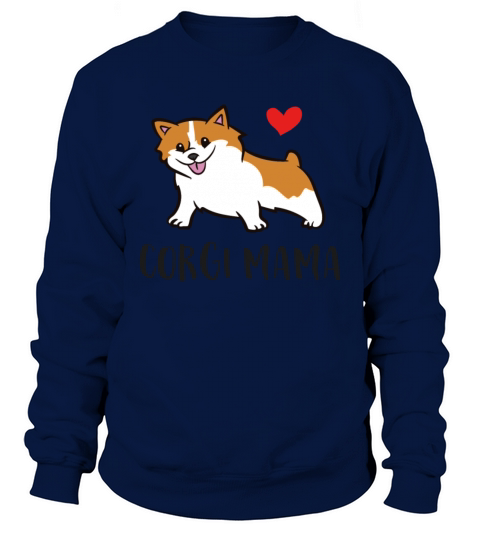 Corgi Mama Cute Welsh Corgi Men's Sweatshirt