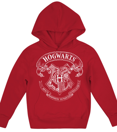 Harry Potter Coat of Arms of Hogwarts small Kids Hoodie