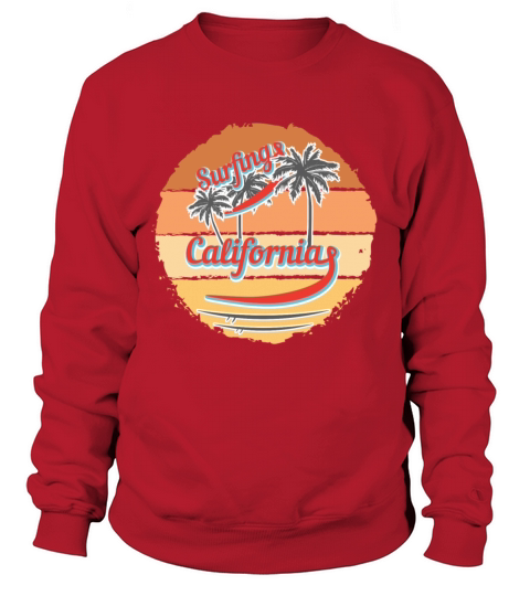 Surfing California Women's Sweatshirt