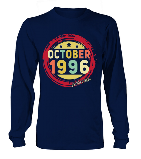 Vintage October 1996 Limited Women's Long Sleeve