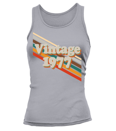Retro Vintage 1977 Women's Tank Top