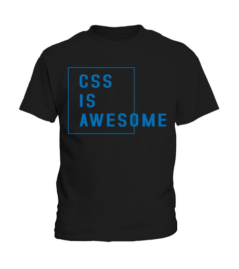 CSS is awesome Kids T-Shirt