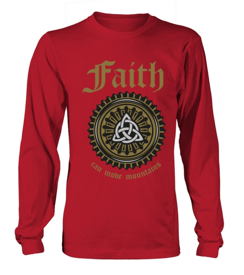 Faith Can Move Mountains Women's Long Sleeve