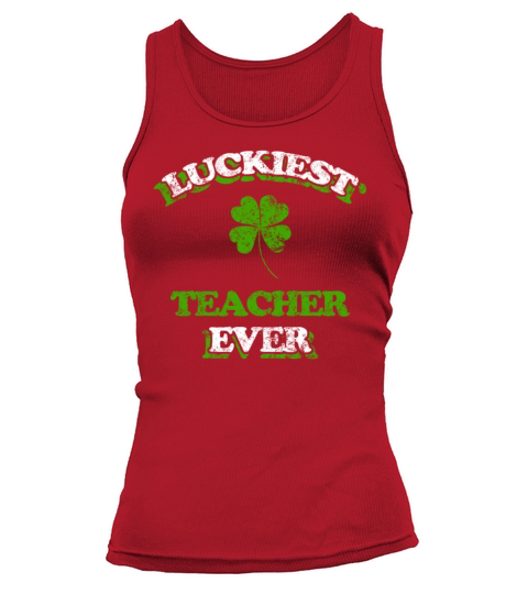 St Patricks Day Teacher Cute Apparel Tank top Woman