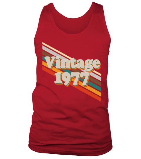 Retro Vintage 1977 Men's Tank Top